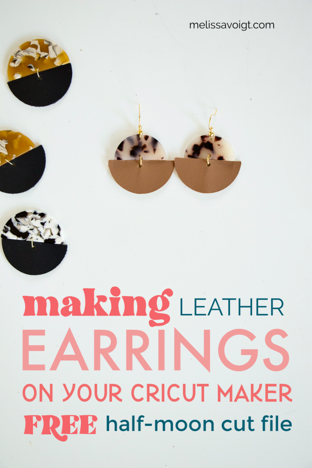 Making earrings with shop cricut maker
